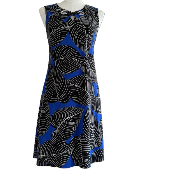Anne Klein Dresses & Skirts - AK Anne Klein | Black & Blue Sleeveless Short Dress Sz Small